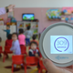 An Air Quality Index reading in a classroom at Kindergarten n° 212 in Dari Ekh. This level is considered “hazardous” by the US Environmental Protection Agency.
